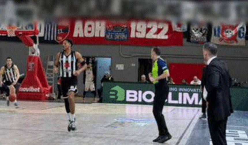 TBF’den Panionios-Beşiktaş maçı pankartına sert tepki