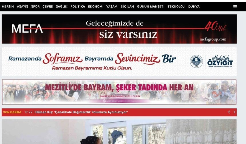 MEZİTLİ BELEDİYESİ RAMAZAN BAYRAMI