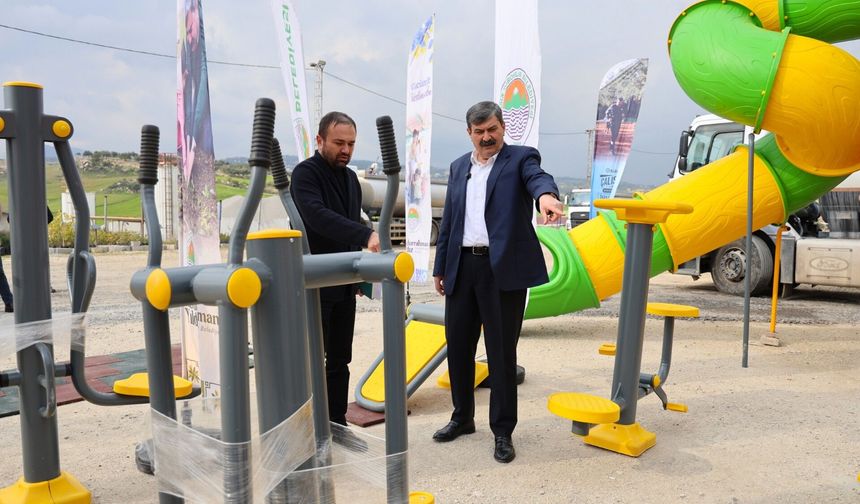 Toroslar'da Parklar Modernleşiyor