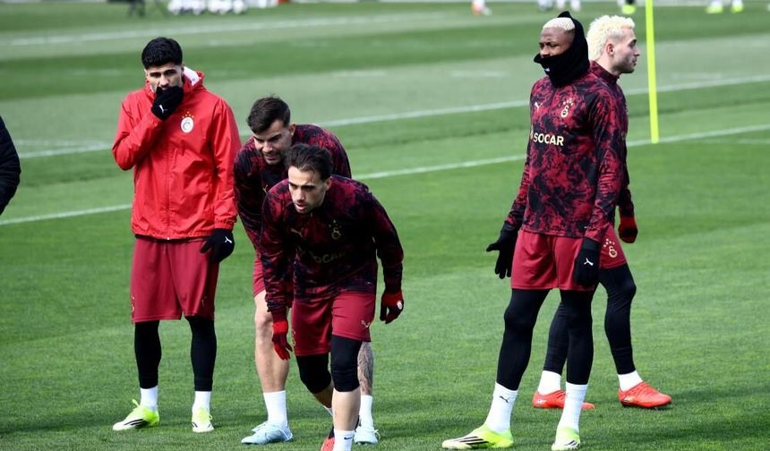 Galatasaray, Liverpool maçı hazırlıklarını tamamladı