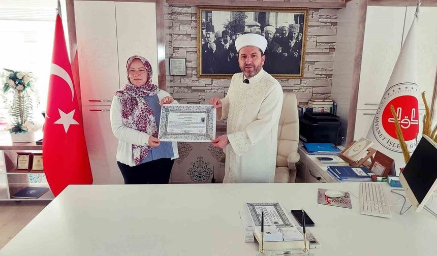 Alman kadın Kelime-i Şehadet getirerek Müslüman oldu