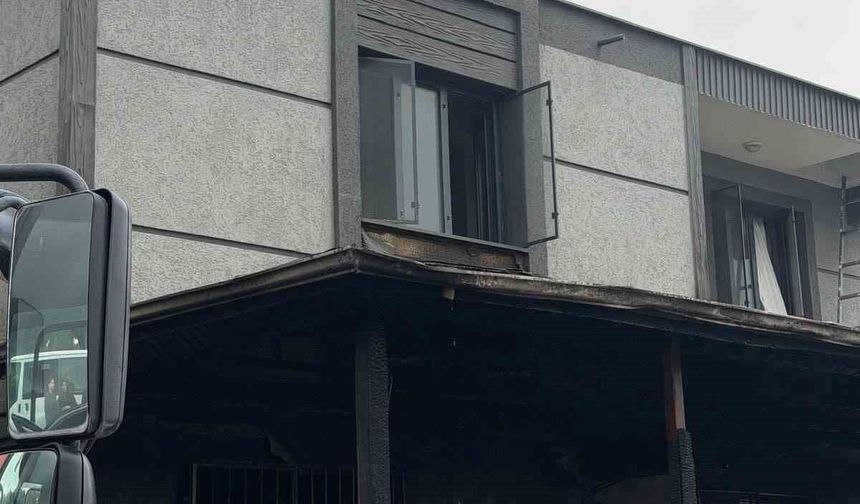 Antakya'da ev yangını