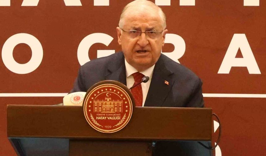 Bakan Güler: 'Bu coğrafyada barışın teminatı, güvenliğin de en sağlam dayanaklarından biri olmaya devam edeceğiz'