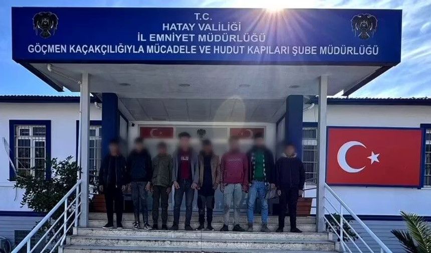 Hatay'da Göçmen Kaçakçılığı Operasyonu