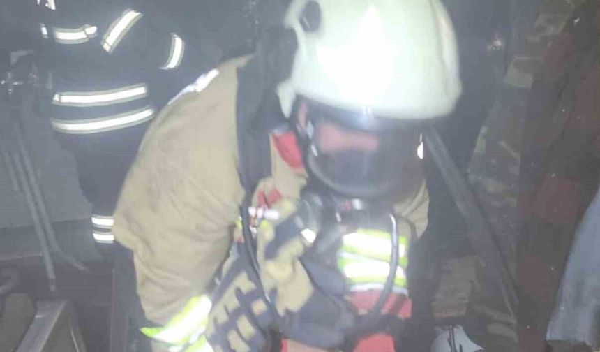 Kırıkhan'da ev yangını