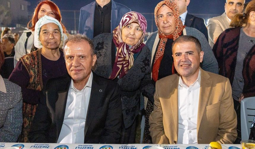 Mezitli’de Bereketli Buluşma: İftar Sofrası Kadınların Elinden