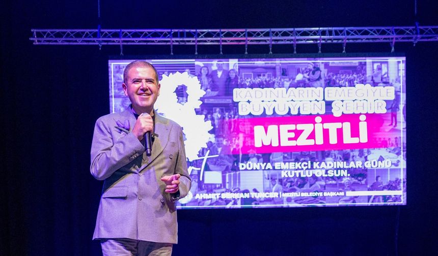 Mezitli'de Kadın Emeği Podyuma Çıktı: Dev Buluşma