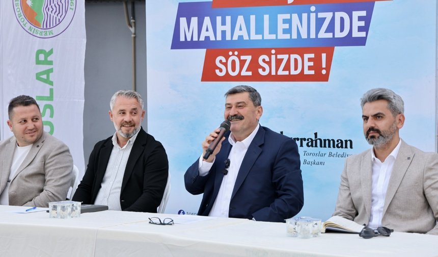 Toroslar’da Ortak Akıl Dönemi: Başkan Yıldız Sahaya İndi