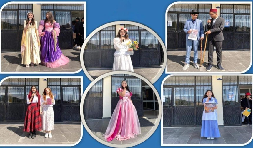 Mezitli’de Edebiyat Rüzgarı: Roman Kahramanları Canlandı!