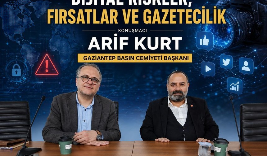 Arif Kurt: Dijital Çağda Gazetecilik Güven Üretmektir!