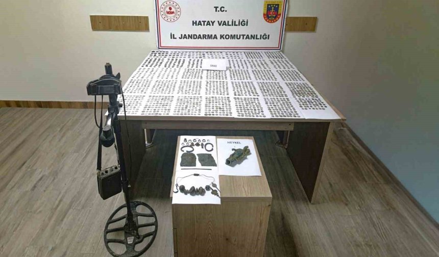 Hatay'da tarihi eser operasyonu