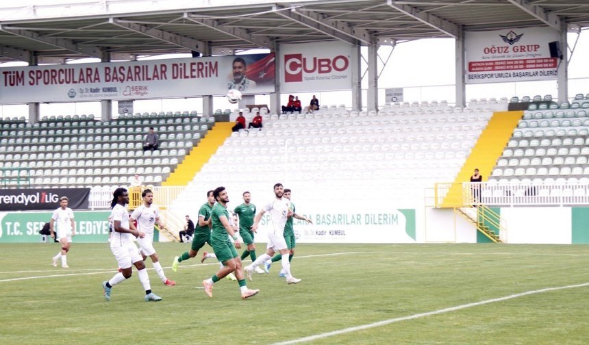 Trendyol 1. Lig: Serikspor: 4 - Atakaş Hatayspor: 2