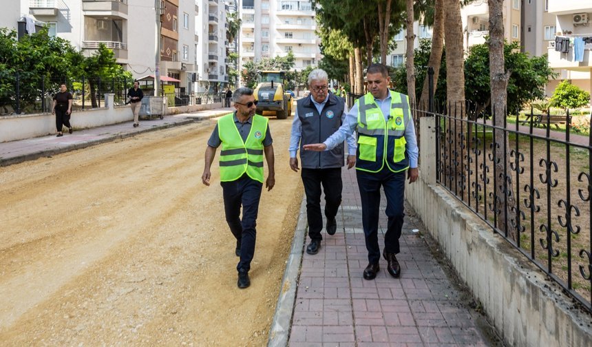 Mezitli’de Modern ve Mühendislik Esaslı Yol Hamlesi