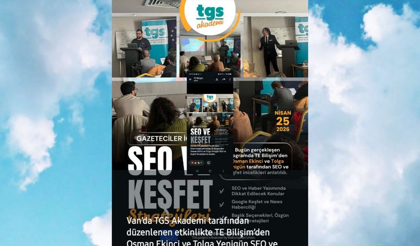 Gazetecilere Kritik Eğitim: Keşfetin Şifresi Açıklandı