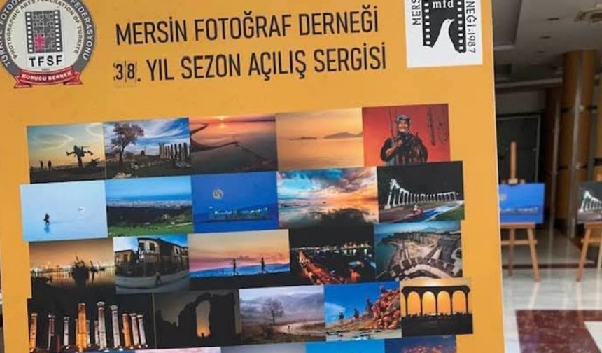Mersin Fotoğraf Derneği’nden 38. Yıl Sergisi Açılışı