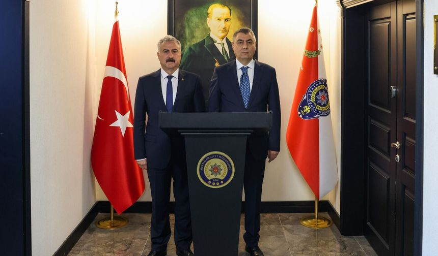 Vali Toros’tan Emniyet Müdürü Aktaş’a Ziyaret