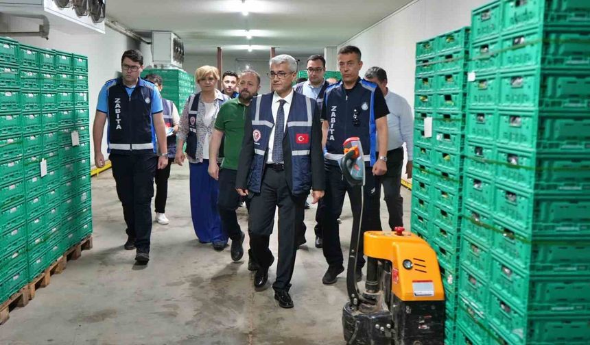 Antalya halinde bayram denetimi: Faturalar ve künyeler tek tek incelendi