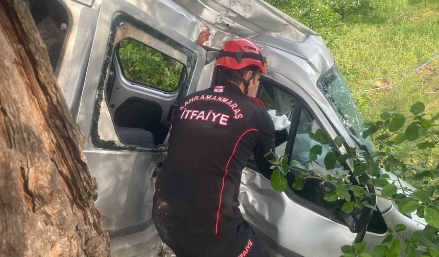 Kahramanmaraş'ta trafik kazası: 1'i ağır 4 yaralı