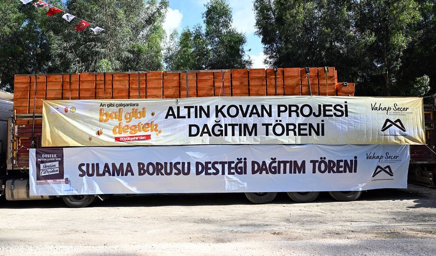 Arıcılara 6,8 Milyon Liralık 'Altın Kovan' Desteği