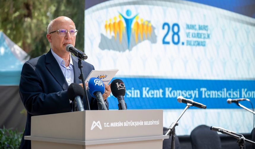 Mersin'de Farklı İnançlar Kardeşlik Paydasında Buluştu