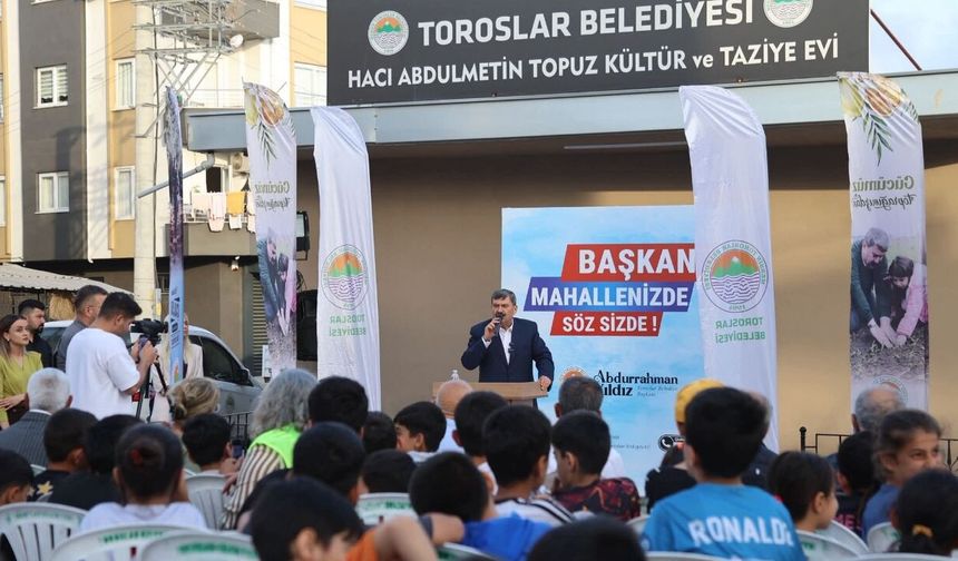 Başkan Yıldız Kurdali’de vatandaşları dinledi