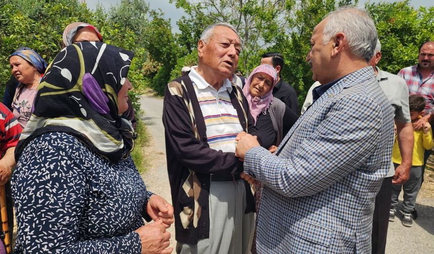 Çeşmeli’de köylü isyanı! “Dededen kalan topraklar elimizden gidiyor”