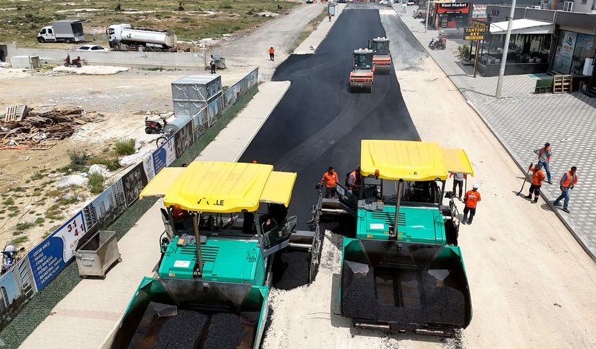 Büyükşehirden İki İlçeye Dev Asfalt Hamlesi