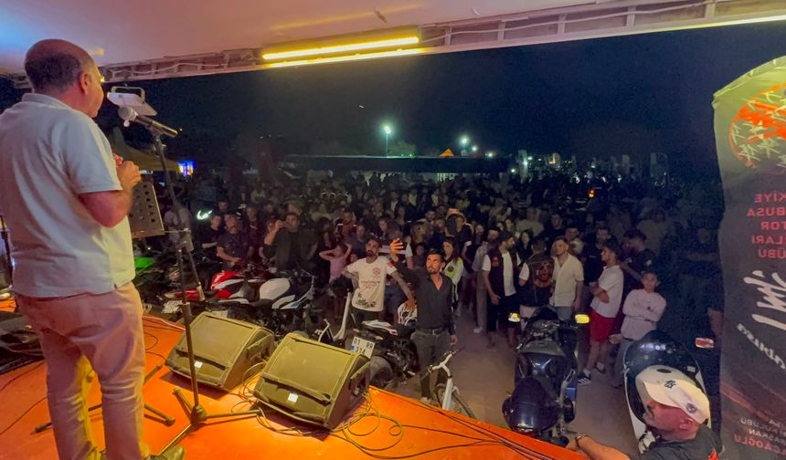 Yumurtalık'ta Motosiklet Festivali Rüzgarı Esti