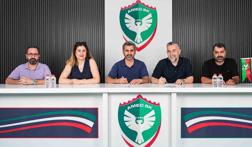 Amedspor'da Serkan Reçber ile Yollar Erken Ayrıldı