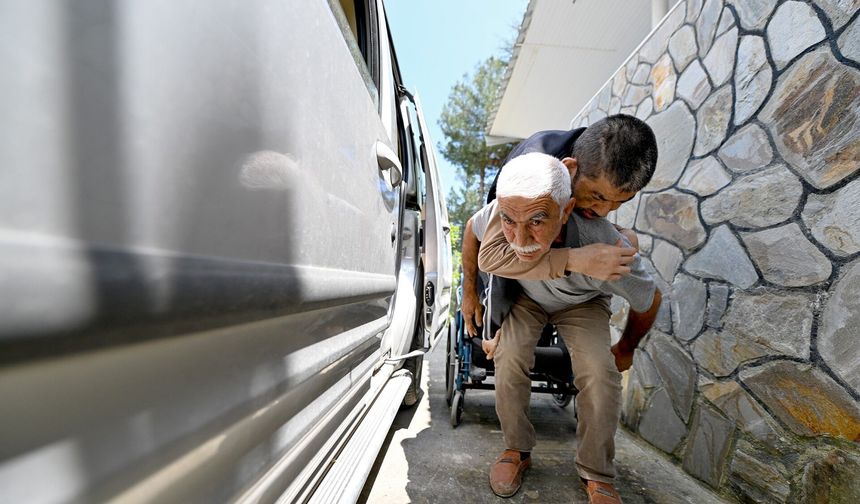 Mersin Büyükşehir, Bir Babanın Omuzlarındaki Yükü Hafifletti
