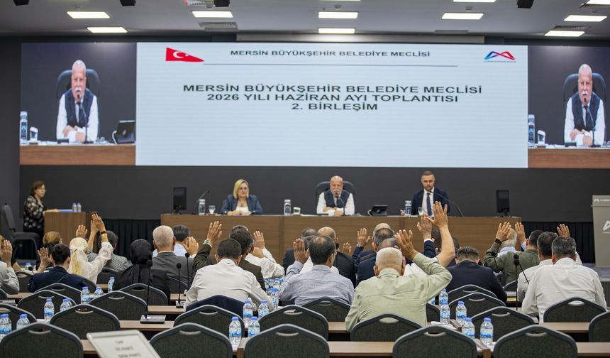 Mersin Büyükşehir Meclisi'nden Erdemli'ye Kredi
