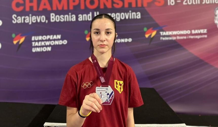 Rümeysa Girgin Avrupa İkincisi Oldu