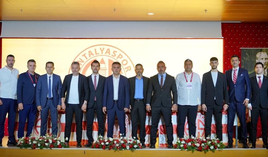 Antalyaspor'da Görev Dağılımı Belli Oldu