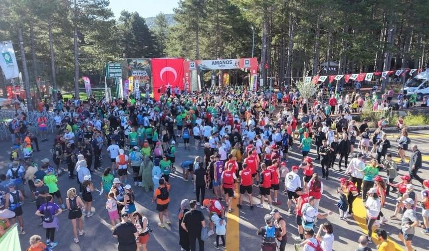 Amanos Dağlarında Ultra Heyecan Nefes Kesti
