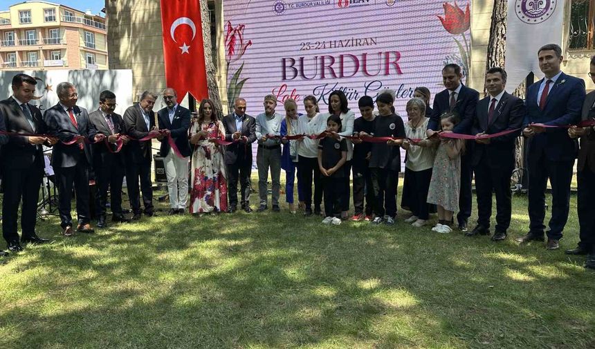 Burdur'da Lale Kültür Günleri başladı