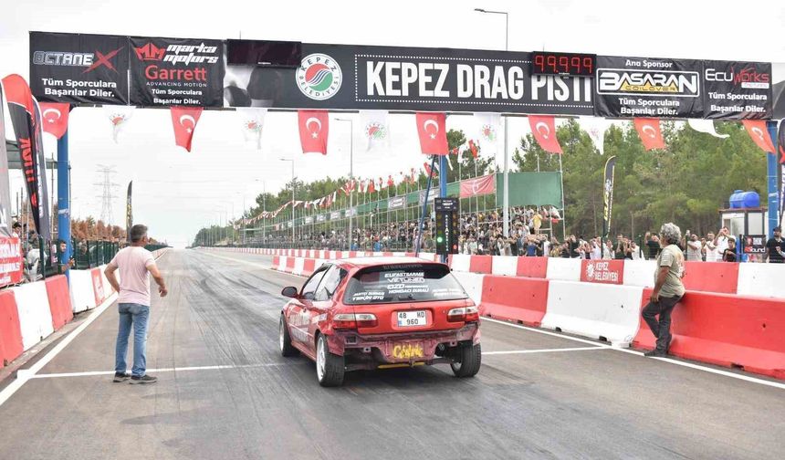 Kepez'de Otodrag heyecanı