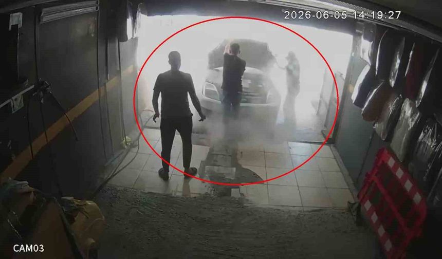 Oto Yıkama Çalışanından Kahramanca Müdahale