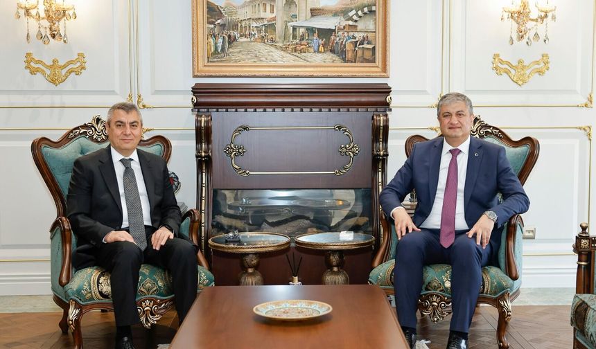Vali Atilla Toros’tan Adana Valisi Yavuz’a Ziyaret