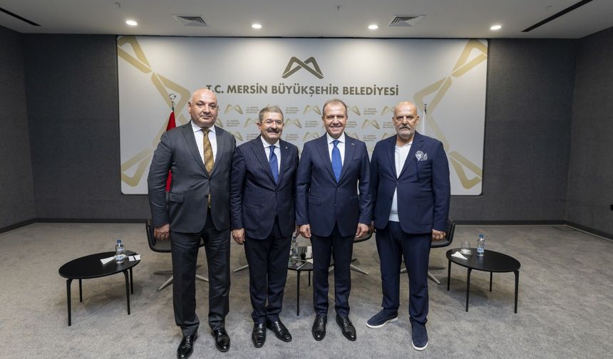 Van TSO heyeti Mersin'de: İş dünyasında yeni köprüler
