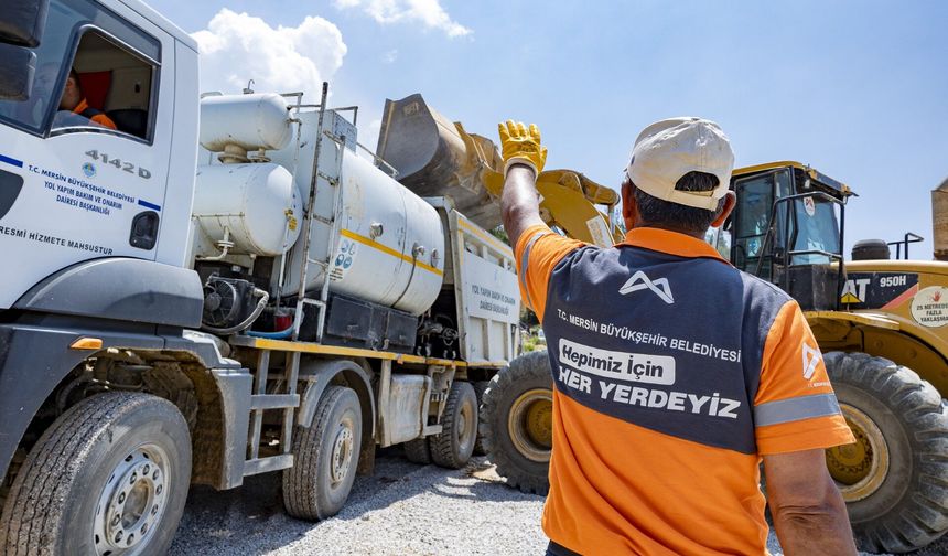 Gülnar’da 5 Mahalleyi Bağlayan Grup Yolu Tamamlandı