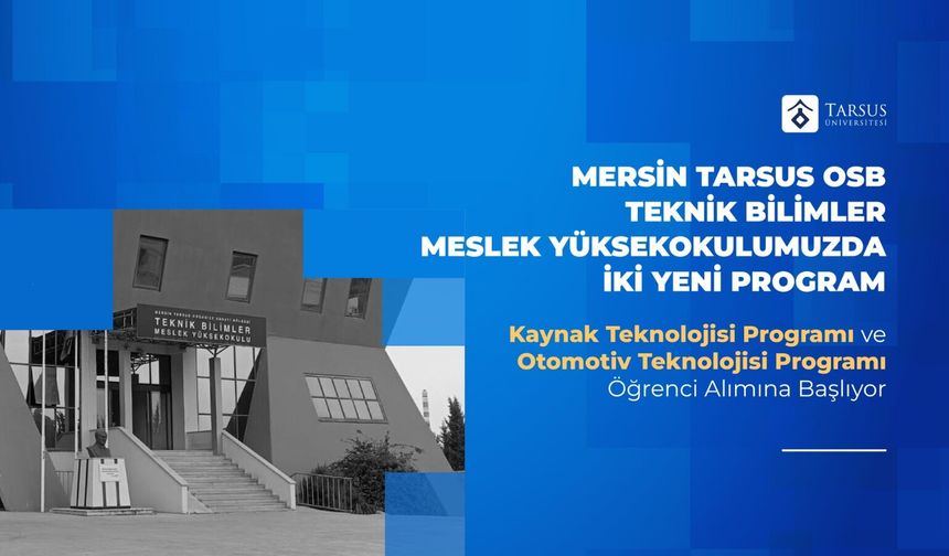 MTOSB Meslek Yüksekokuluna İki Yeni Program