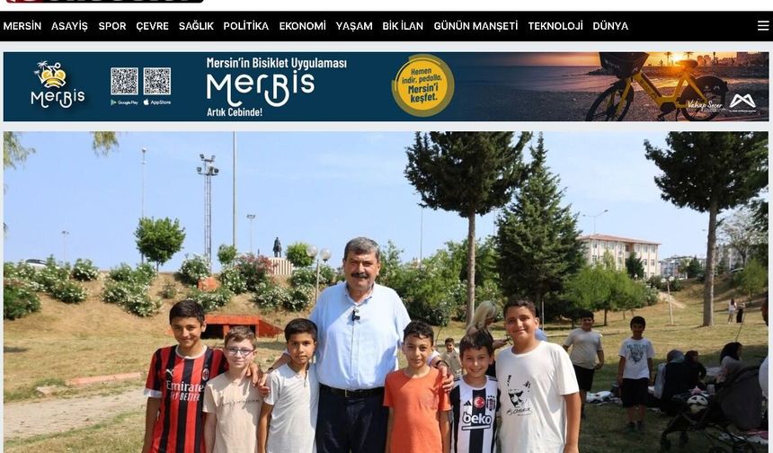 Mersin'in Bisiklet Uygulaması MERBİS