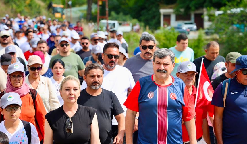 Toroslar Belediyesi Arslanköy Doğa Yürüyüşü Gerçekleştirdi