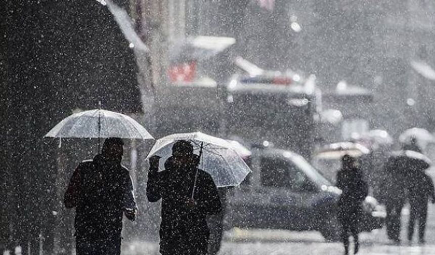 Meteoroloji'den Hafta Sonu İçin Sağanak Uyarısı