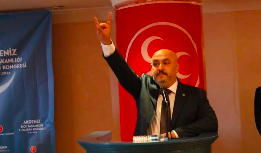 MHP Akdeniz İlçe Başkanı İlhan Karakuş Oldu