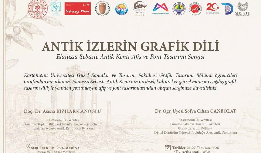 Elaiussa Sebaste'nin İzleri Mersin Marina'da Sergileniyor