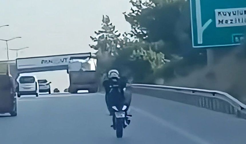Mersin'de Akrobatik Sürücüye 46 Bin TL Ceza