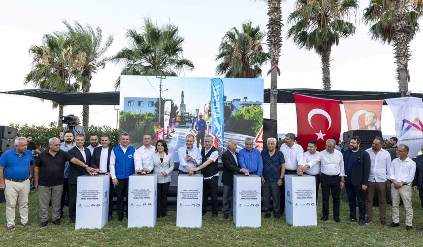 MESKİ'nin 1,17 milyar liralık dev altyapı yatırımının temeli atıldı