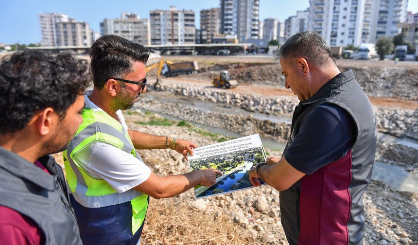 Mersin'de Müftü Deresi Yaşam Vadisi Projesi başladı