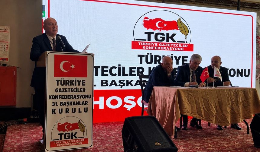 TGK'dan Basın Meslek Yasası için tarihi adım